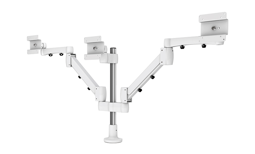 Gravis Duty Triple Monitor Mount, Column height 400mm