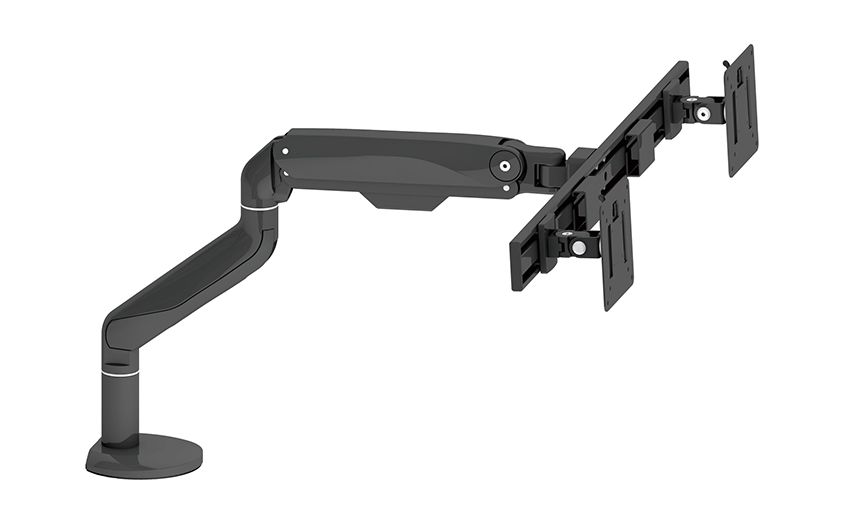 Aluminium & Steel Adjustable Curvatum Single Monitor Arm